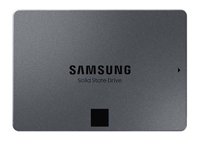 SSD|SAMSUNG|870 QVO|4TB|SATA 3.0|Write speed 530 MBytes/sec|Read speed 560 MBytes/sec|2,5"|TBW 1440 TB|MTBF 1500000 hours|MZ-77Q4T0BW