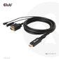 CABLE HDMI TO VGA 2M/M/M CAC-1712 CLUB3D