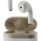 HEADSET BLUETOOTH/WHITE/GOLD TWS-02-W GEMBIRD