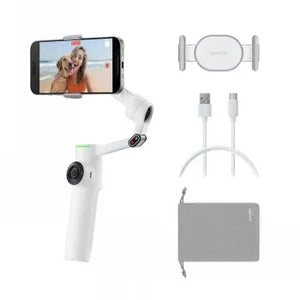 INSTA360 FLOW 2 PRO STANDARD BUNDLE / SUMMIT WHITE / HANDHELD GIMBAL