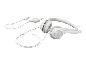 LOGI H390 USB Computer Headset - WHITE