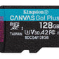 MEMORY MICRO SDXC 128GB UHS-I/SDCG4/128GBSP KINGSTON