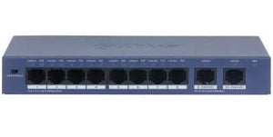 Switch|DAHUA|S3010-8GT-90|Switch type Unmanaged|Form factor Desktop/Wall-Mounting|8xRJ-45 ports|RJ-45 Ports Type Gigabit Ethernet (10/100/1000)|Power over Ethernet (PoE) Yes|8xPower over Ethernet (PoE) ports quantity|Total Power over Ethernet (PoE) b...