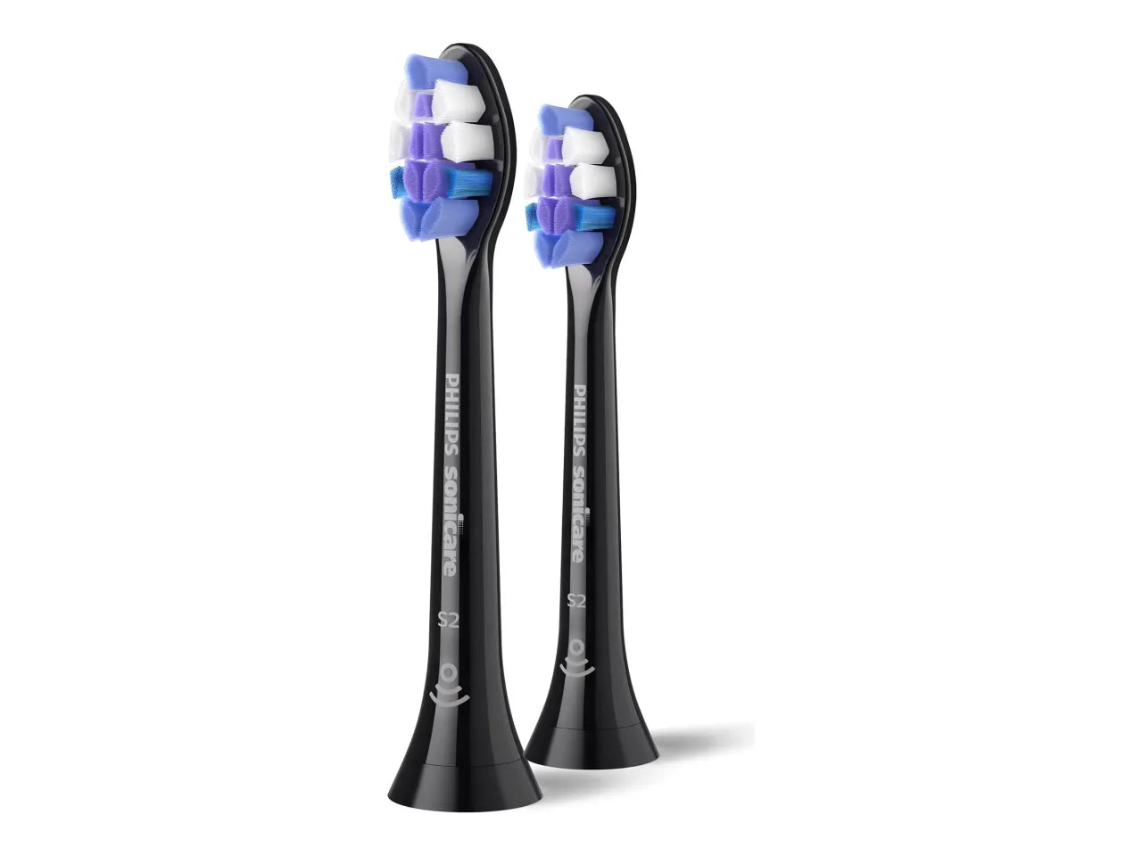 Philips Replacement brush heads | HX6052/88 Sonicare Sensitive | Heads | For adults | Number of brush heads included 2 | Black