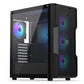Case|ENDORFY|Regnum 400 ARGB|MidiTower|Case product features Transparent panel|Not included|ATX|MicroATX|MiniITX|Colour Black|EY2A009