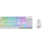 KEYBOARD +MOUSE/VIGOR GK30 COMBO WHITE US MSI