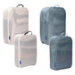 Thule | Packing Cube, 2x Large, 2x Medium | Packing Cube | Pond Gray/White