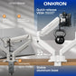 MONITOR ACC DESK MOUNT/13-32" BLK/WHT G160-BW ONKRON