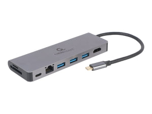 GEMBIRD Multi Port Adapter USB Type C