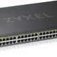 ZYXEL GS1920-48HPV2, 50 PORT SMART MANAGED POE SWITCH 48X GIGABIT COPPER POE AND 4X GIGABIT DUAL PERS., HYBRID MODE, STANDALONE OR NEBULAFLEX CLOUD, 375 WATT POE (5Y WARRANTY)