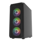Fury PC Case | SHOBO SH4F RGB | Black | Midi-Tower
