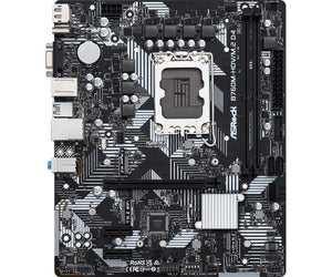 Mainboard|ASROCK|Intel B760 Express|LGA1700|Micro-ATX|Memory DDR4|Memory slots 2|2xPCI-Express 3.0 1x|1xPCI-Express 4.0 16x|2xM.2|1x15pin D-sub|1xHDMI|1xDisplayPort|2xUSB 2.0|3xUSB 3.2|1xUSB-C|1xPS/2|1xRJ45|3xAudio port|B760M-HDV/M.2D4