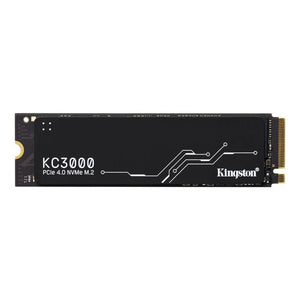 SSD|KINGSTON|KC3000|512GB|M.2|NVMe|3D TLC|Write speed 3900 MBytes/sec|Read speed 7000 MBytes/sec|TBW 400 TB|MTBF 1800000 hours|SKC3000S/512G