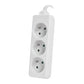 Lanberg Cable Power Strip 3M 3X French Outlets Quality-Grade Copper | PS0-03E-0300-W
