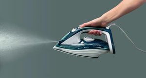 Gorenje | Steam Iron | SIH2800TQC | Steam Iron | 2800 W | Water tank capacity 350 ml | Continuous steam 35 g/min | Steam boost performance 100 g/min | Turquoise/White
