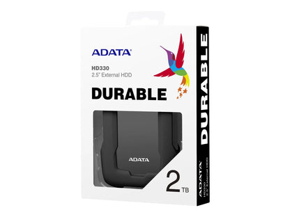 ADATA HD330 2TB USB3.1 HDD 2.5i Black