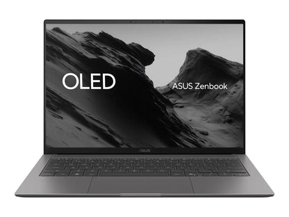 Asus Zenbook S14 UX5406AA-SU324W | Antrim Gray | 14 " | OLED | Touchscreen | 3K | 2880 x 1800 pixels | 120 Hz | Glossy | Intel Core Ultra 9 | 386H | 32 GB | LPDDR5X | Solid-state drive capacity 1000 GB | Intel Graphics | Windows 11 Home | 802.11be |...