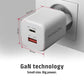 MOBILE CHARGER WALL USB 100W/GAN 2PORT ACU-PQ100W AXAGON