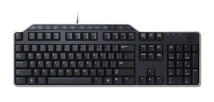 Dell Keyboard : Russian (QWERTY) Dell KB-522 Wired Business Multimedia USB Keyboard Black
