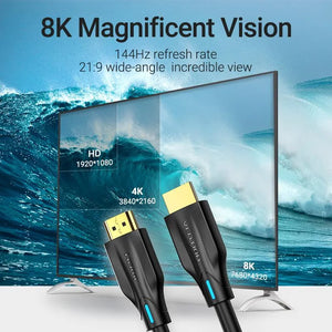 CABLE HDMI 8K/3M BLACK AANBI VENTION
