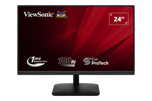 LCD Monitor|VIEWSONIC|VA2408-MHDB|23.8"|Panel IPS|1920x1080|16:9|100Hz|Matte|1 ms|Speakers|Tilt|Colour Black|VA2408-MHDB