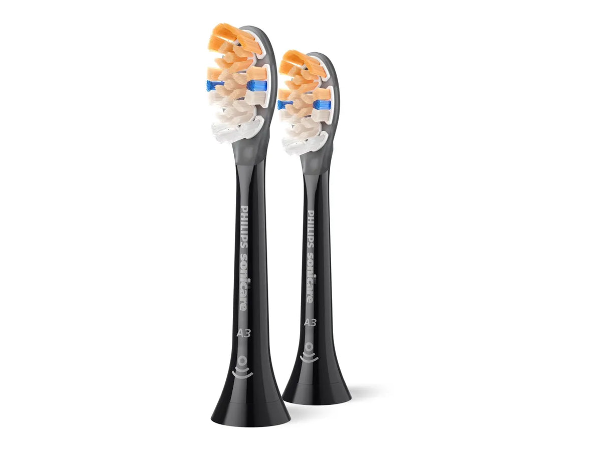 Philips | Replacement brush heads | HX9092/88 Sonicare Premium All-in-One | Heads | For adults | Number of brush heads included 2 | Black