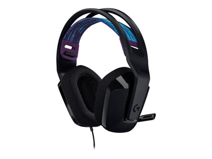 LOGI G335 Wired Gaming Headset - BLACK