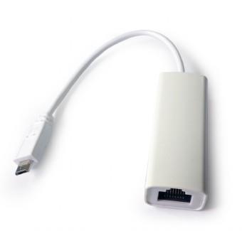 I/O ADAPTER MICRO USB TO LAN/RJ45 NIC-MU2-01 GEMBIRD