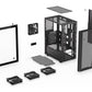 Case|ENDORFY|Ventum 200 Air|MicroTower|Case product features Transparent panel|Not included|ATX|MicroATX|MiniITX|Colour Black|EY2A002
