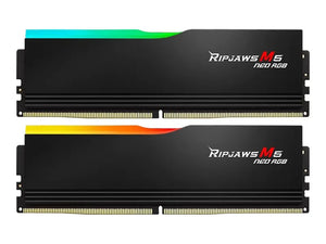 G.Skill | Ripjaws M5 Neo RGB | 32 GB | DDR5 | 6000 MHz | PC/server | Registered No | ECC No