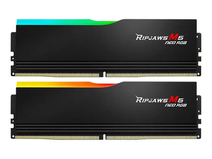 G.Skill | Ripjaws M5 Neo RGB | 32 GB | DDR5 | 6000 MHz | PC/server | Registered No | ECC No