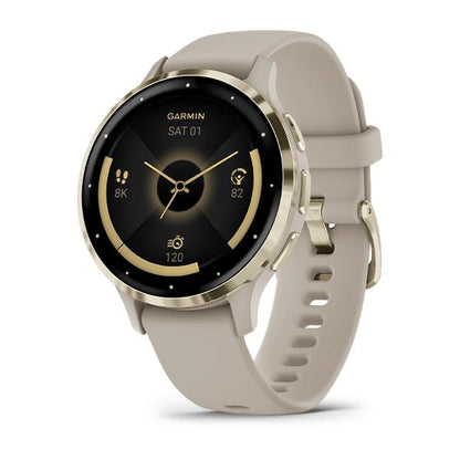 SMARTWATCH VENU 3S/GRAY/GOLD 010-02785-02 GARMIN