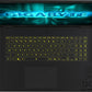 Gigabyte A18 Gaming 3WH | Black Steel | 18 " | IPS | WQXGA | 2560 x 1600 pixels | 165 Hz | Anti-glare | AMD Ryzen 7 | 260 | 16 GB | SO-DIMM DDR5 | Solid-state drive capacity 1000 GB | NVIDIA GeForce RTX 5070 | GDDR7 | 8 GB | Windows 11 Home | 802.11a...