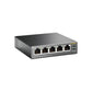 Switch|TP-LINK|Desktop/pedestal|5x10Base-T / 100Base-TX / 1000Base-T|PoE ports 4|TL-SG1005P