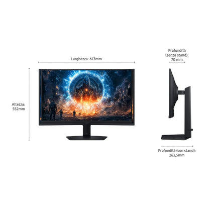 LCD Monitor|SAMSUNG|27 "|2560 x 1440 pixels|Quad HD|Native aspect ratio 16:9|LCD|Flat|LS27FG602EUXEN