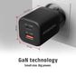 MOBILE CHARGER WALL USB 100W/GAN 2PORT ACU-PQ100 AXAGON