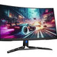 LENOVO LEGION R32QC-30 32" QHD WLED (2560X1440) VA/180HZ/350NITS/0.5MS/1500R/3WX2 SPEAKERS/2X HDMI 2.1/DP 1.4 (3YEAR WARRANTY)