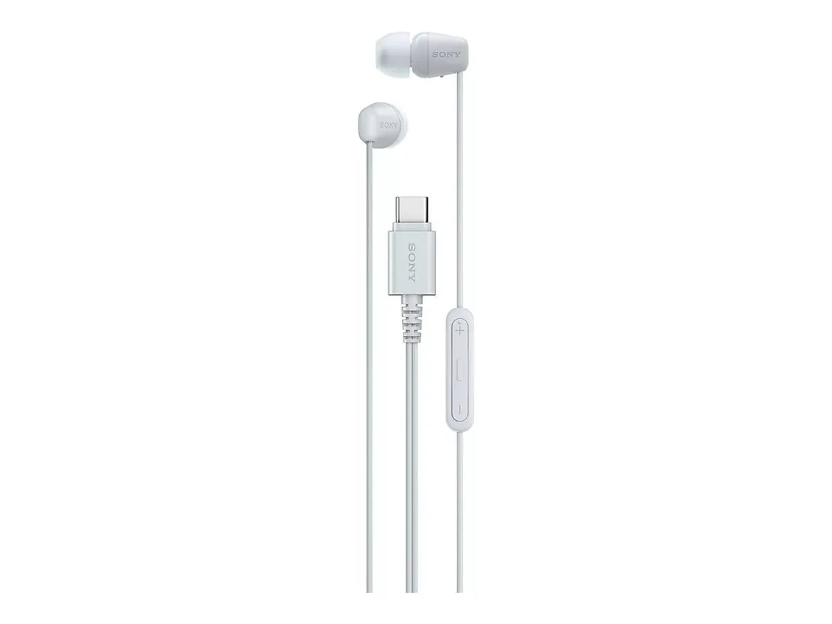 Sony Earbuds | IER‑EX15C | Wired | In-ear | Microphone | White