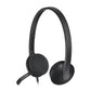 LOGI H340 USB Headset black