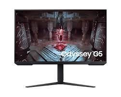 LCD Monitor|SAMSUNG|Odyssey G5 G51C|32"|Gaming|2560x1440|16:9|165Hz|1 ms|Swivel|Pivot|Height adjustable|Tilt|Colour Black|LS32CG510EUXEN