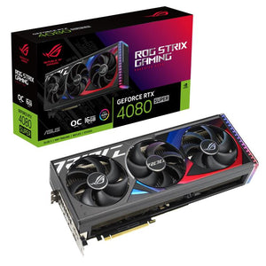 Graphics Card|ASUS|NVIDIA GeForce RTX 4080 SUPER|16 GB|GDDR6X|256 bit|PCIE 4.0 16x|2xHDMI|3xDisplayPort|ROG-STRIX-RTX4080S-O16GAM