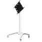 B-TECH AV FLAT SCREEN TROLLEY WITH FLIP ROTATION (VESA 600 X 400) - 1.7M COLUMN