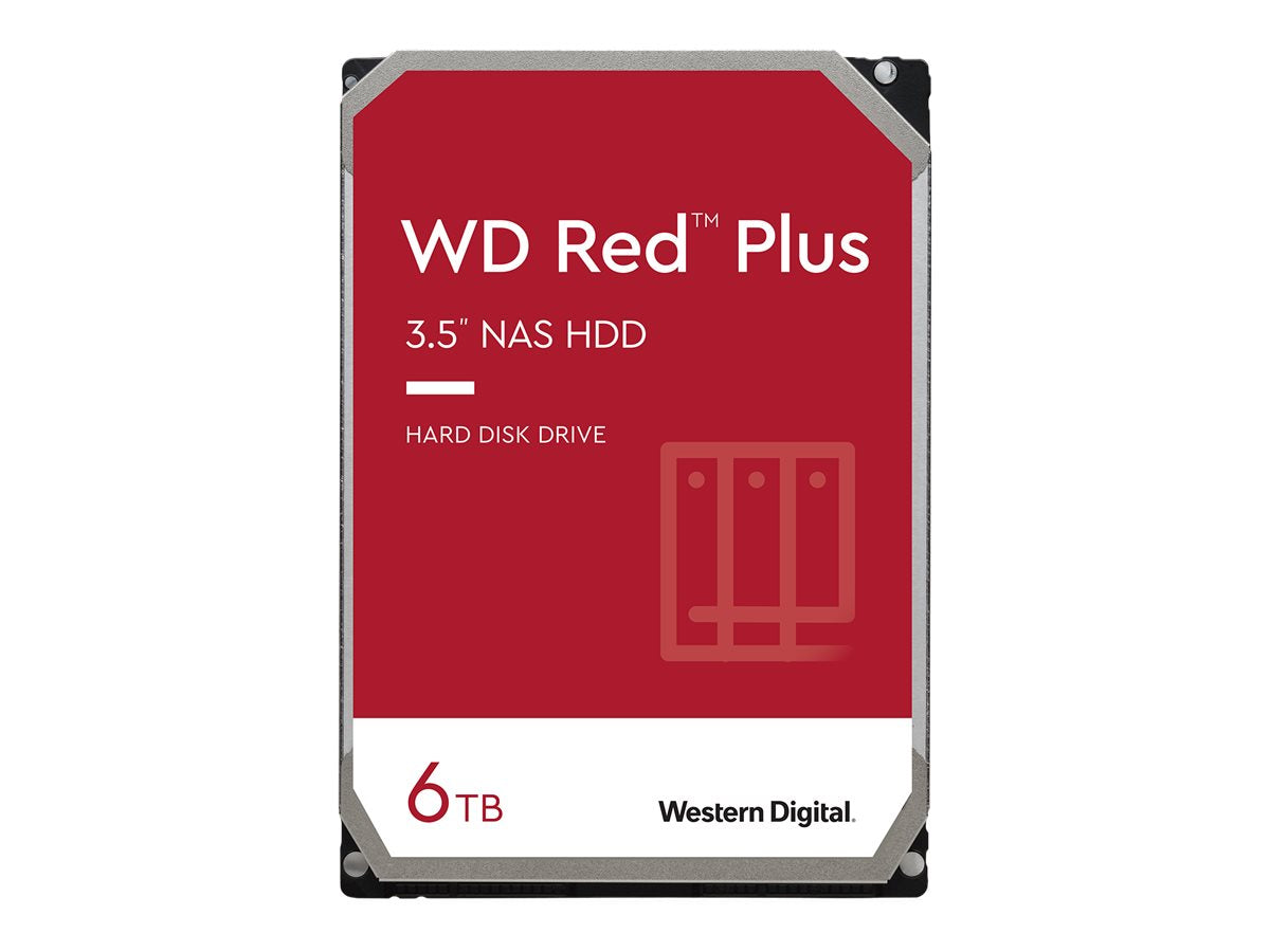 WD Red Plus 6TB SATA 6Gb/s 3.5inch HDD