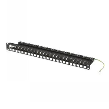 BLACKBOX CAT6A BLANK PATCH PANEL, 24-PORT - 24 PORT