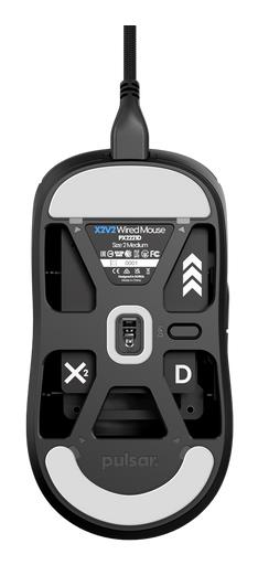 MOUSE USB OPTICAL X2/MEDIUM BLACK PX2221D PULSAR