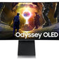 Monitor|SAMSUNG|34"|Gaming/Smart/Curved/21 : 9|Panel OLED|3440x1440|21:9|175Hz|0.03 ms|Speakers|Swivel|Height adjustable|Tilt|LS34DG850SUXDU