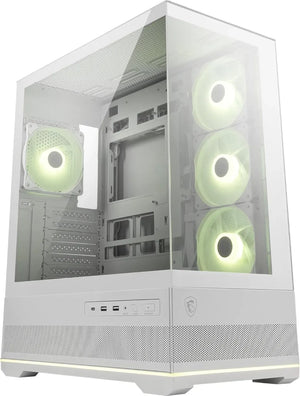 MSI | PC Case | MAG PANO 110R PZ WHITE | White | Mid-Tower | Power supply included No