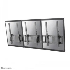 NEWSTAR FLAT SCREEN WALL MOUNT FOR MENU BOARD - 3 SCREENS - PORTRAIT 45-50" BLACK