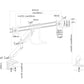MONITOR ACC DESK MOUNT 10-32"/NM-D775DXWHITE NEOMOUNTS