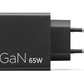LENOVO Dual USB-C 65W GaN Charger Black